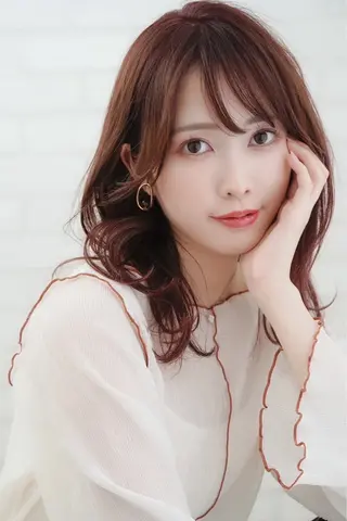 セミロング RINA りなのヘアスタイル