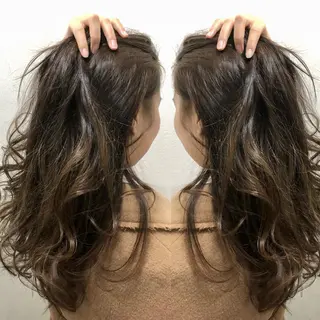 セミロング カラー 美髪・艶髪特化美容師 RYOJIのヘアスタイル