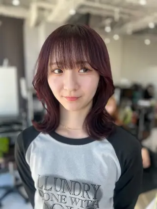 カラー SALOWIN栄 高須大貴のヘアスタイル