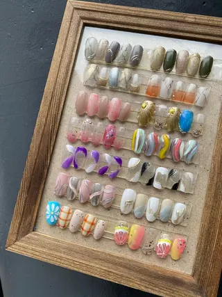 ネイル IROHA Nail 矢掛萌子のネイルデザイン