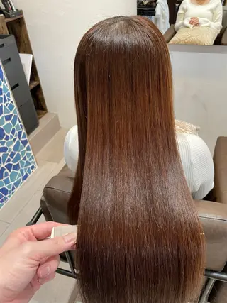 ロング カラー 山本 マサキのヘアスタイル