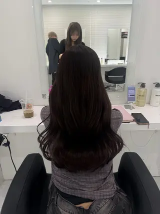 ロング カラー ブリーチなし特化 美容師💖SAE💖のヘアスタイル