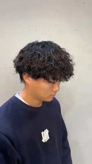 パーマ メンズ 🔥メンズ特化🔥 永瀬椋のヘアスタイル
