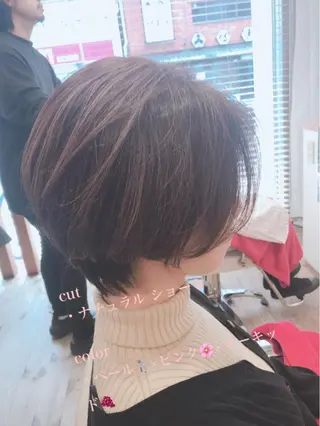ショート アザマ　ヤスカツ _rosso 川口のヘアスタイル