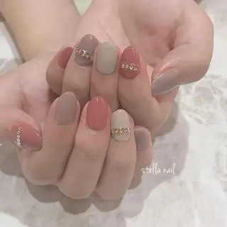 ネイル privatesa lon☆stellaのネイルデザイン