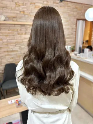 ロング 艶髪/透け感カラー /RYOのヘアスタイル
