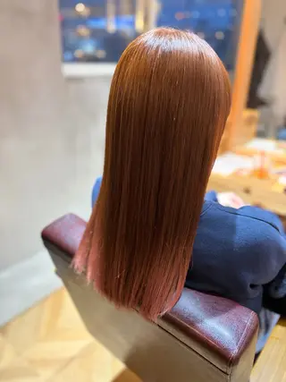 ロング カラー 高良 日奈子のヘアスタイル