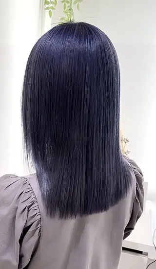 カラー セミロング 菅野翔汰/髪質改善 カラー/ブリーチのヘアスタイル