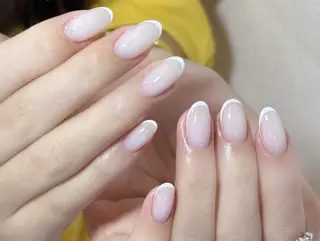 ネイル By moonネイル 🌷ワンホン/韓国風のネイルデザイン