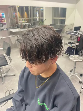 パーマ メンズ パーマ支持率No.1 ❤️🔥安成弾のヘアスタイル