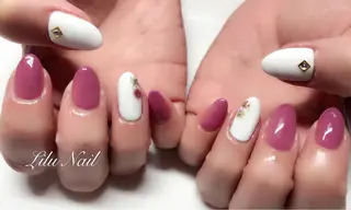 ネイル モチの良さ◉ フィルインネイル♡のネイルデザイン