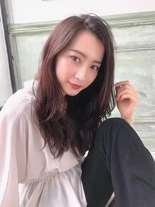 セミロング メンズ特化美容師/ 新井　洸太のヘアスタイル
