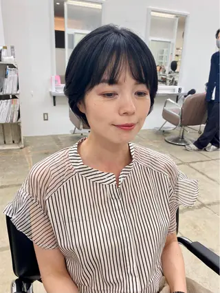 ショート サトウ リョウのヘアスタイル