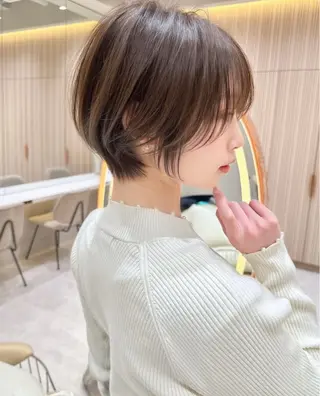 ショート 【ボブ矯正指名 No.1】森栄範のヘアスタイル