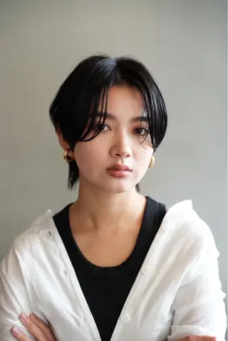 ショート カラー 加賀 千聖 /soigneのヘアスタイル
