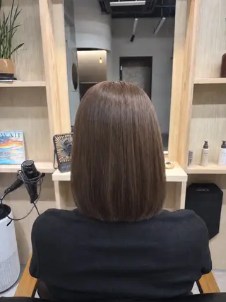 ミディアム カラー ヘアアレンジ 🫧透明感カラー/ Wカラー🫧namiのヘアスタイル