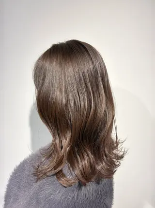 ミディアム カラーアンドケアリタ kitamuuuのヘアスタイル