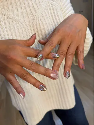 ミディアム yuki ⌇ リザボーテ八王子店のネイルデザイン