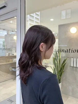カラー 韓国ヘアケアブリーチ 莉奈のヘアスタイル