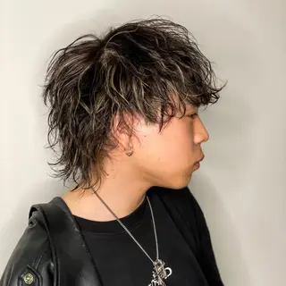 ショート メンズ メンズカット パーマ/稲葉のヘアスタイル