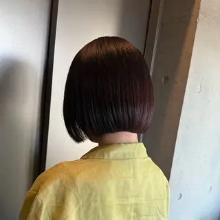 ショート 柔め透明感血色カラー 暖色/レイヤー/ゆいのヘアスタイル