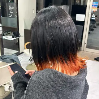 ミディアム カラー 🫧💞ハイトーン 瀧田 菜々花🦄🫧のヘアスタイル