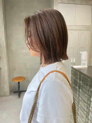 ショート カラー 華 /ショート/ボブのヘアスタイル