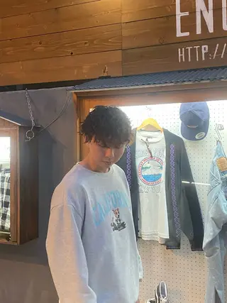 カラー パーマ ヘアアレンジ メンズ 20代〜40代 大塚🌱松原大将のヘアスタイル