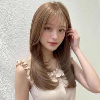 ロング インナーカラー◆ ダブルカラー◆　上原のヘアスタイル