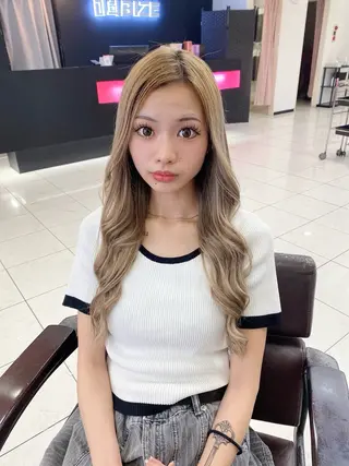 ロング 外れにくいエク💚 EST梅田TAKIのヘアスタイル