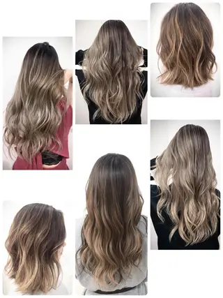 ロング 武内 由貴のヘアスタイル