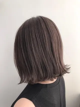 ミディアム カラー 【透明感、艶髪】西村 有司のヘアスタイル