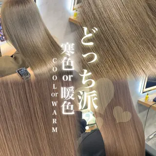ロング カラー 赤みなし ×透明感🫧YUNAのヘアスタイル