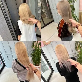 ロング カラー 町田ブリーチ特化 MANATOのヘアスタイル