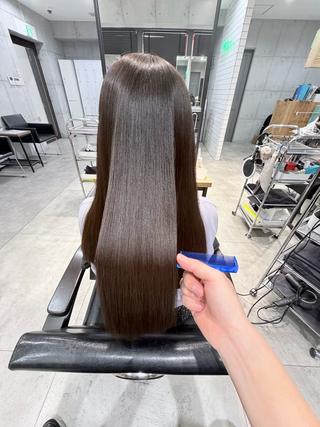 ロング カラー 🌈ツヤ髪得意🌈 newi池袋店⭐江口のヘアスタイル