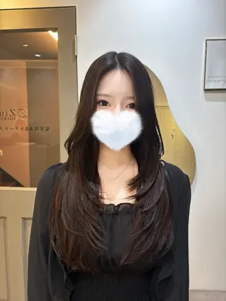 ロング 🍀祥吾🍀レイヤー ✨透明感カラー✨のヘアスタイル