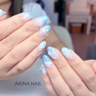 ミディアム Akina Nail 亀戸のネイルデザイン