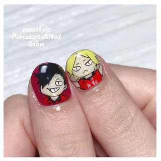 ミディアム ネイル 🐾enen style 🐾のネイルデザイン