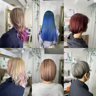 カラー 河野 有希のヘアスタイル