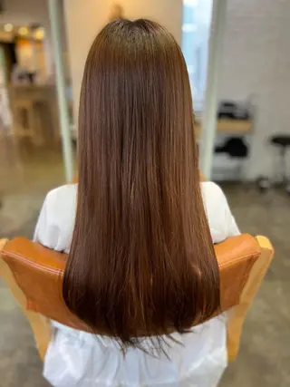 ロング 縮毛矯正&髪質改善 ⭐️OGUのヘアスタイル