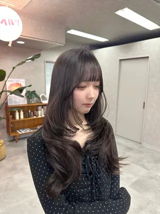 ロング カラー パーマ ヘアアレンジ Hz【ヘルツ】 masakiのヘアスタイル