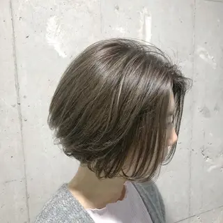 ショート カラー 🩵必ず可愛く ボブ／ショート🩵のヘアスタイル