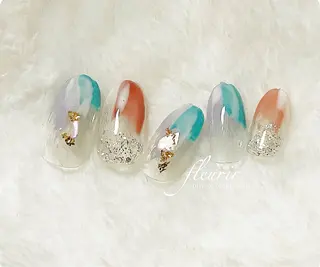 ネイル フルリール 【プライベートサロンのネイルデザイン