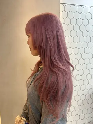 セミロング カラー 銀座店長🌟 片山雄太のヘアスタイル