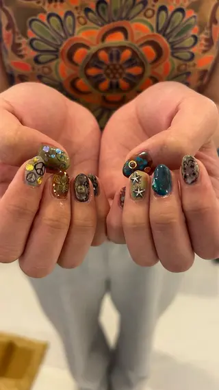 ネイル mira☼ 𐦍 ☼ nailのネイルデザイン