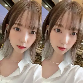 ミディアム カラー パーマ ヘアアレンジ メンズ 💎髪質改善特化💎 RUITOのヘアスタイル