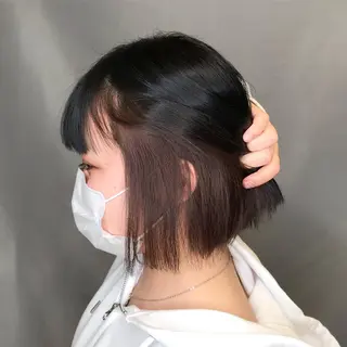 ショート カラー ヘアアレンジ ✂︎山﨑 涼太✂︎のヘアスタイル