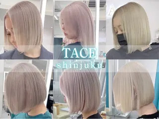 ミディアム カラー TACE TAKUMIのヘアスタイル