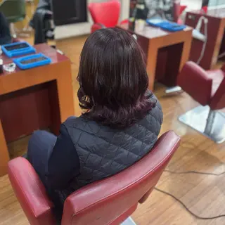 ミディアム カラー MIRAN stylistのヘアスタイル