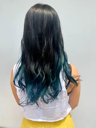 カラー 島袋 ナオユキのヘアスタイル